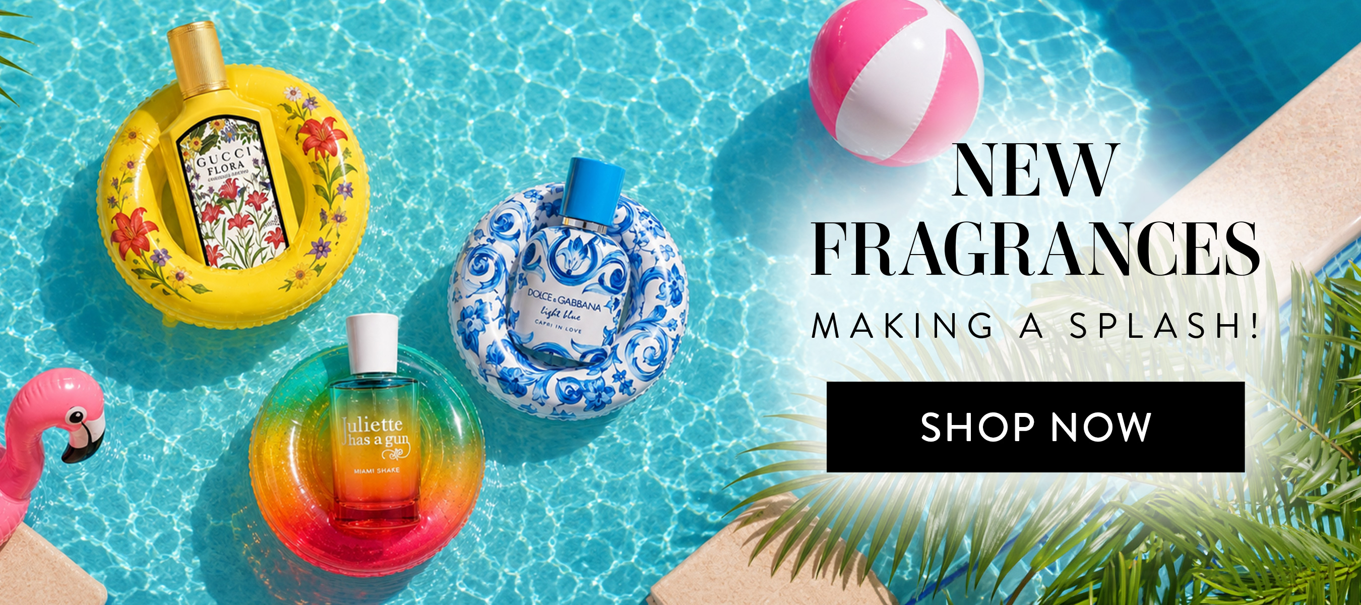 New Fragrances, making a splash! shop now